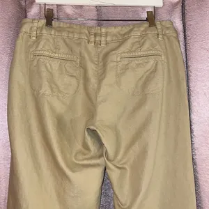 Vintage J Crew CityFit Size 10 Linen Blend Trousers thumbnail 7