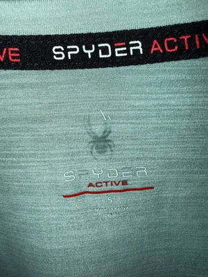 Spyder Active Women's Long Sleeve Athletic Top with Thumbholes and Side Zipper thumbnail 3