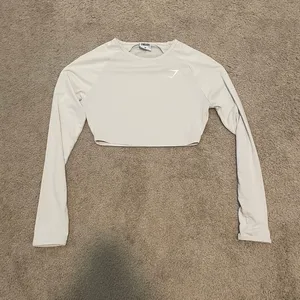 Gymshark XS mesh back active training crop top TLS2 3564 thumbnail 8