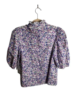 Tuckernuck x Hyacinth House Blush Floral Florence Blouse Pink Multi S NWT thumbnail 3
