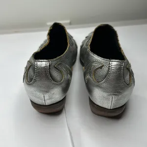 Silent D Tarvita Bootie in Silver Size 10 thumbnail 3