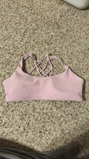 Lululemon Free to Be Ribbed Bra - Wild *Light Support A/B Cup in Pink Peony thumbnail 8