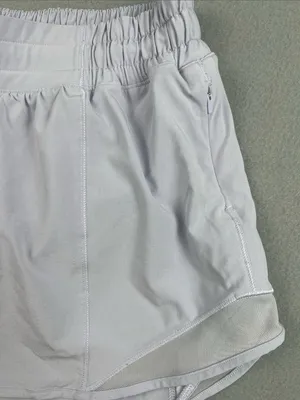 Lululemon Hotty Hot Shorts in Light Lavender Size: 8 thumbnail 2