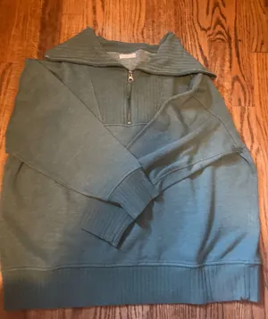 Maurice's Turquoise Pullover thumbnail 1