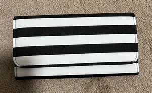Kut from the Kloth Slim Striped Tri-fold Wallet thumbnail 1