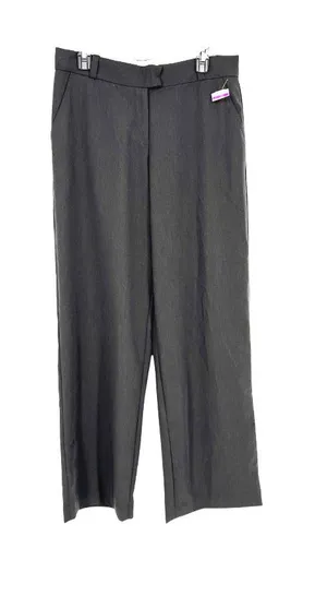 House Of CB London Wide Leg Dark Gray Pants Size Medium NWOT Minimalist Chic thumbnail 1