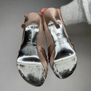 Nina New York Women Satin Peep Toe‎ Platform Stiletto Heels Shoes Size 7 37 thumbnail 4