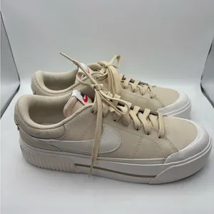 Nike WMNS Court Legacy Lift Pearl White DM7590-200 Womens 8.5 thumbnail 2