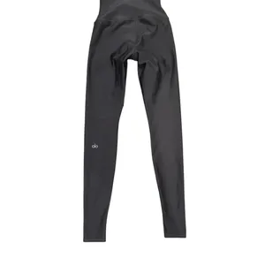 Alo Yoga Gray-Black Athleisurewear performance full leg legging pants XS thumbnail 4
