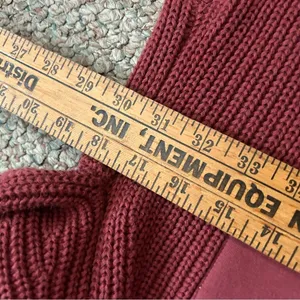 Varley Matteson Knit Sweater Russett Brown Anthropologie Long Tunic Knit XS thumbnail 8