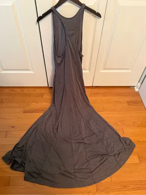 Free People Beach August Nights Racerback Dress in Heather Gray thumbnail 4