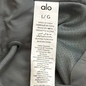 Alo International Anorak Hoodie Cosmic Grey‎ Athletic Outdoors Utility L thumbnail 11