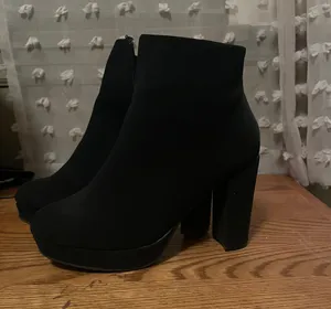 Forever Dress Shoes Black Size 7.5 thumbnail 1