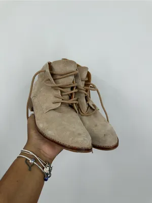 Urban Outfitters Marnie Suede Lace Up Boots Woman's Size 6 Boho thumbnail 4