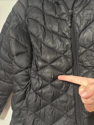 ZeroXposur Black Hooded Quilted Puffer Jacket Coat XL thumbnail 4