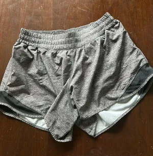 Heather Grey Low Rise 4inch Inseam Hotty Hot Shorts thumbnail 1
