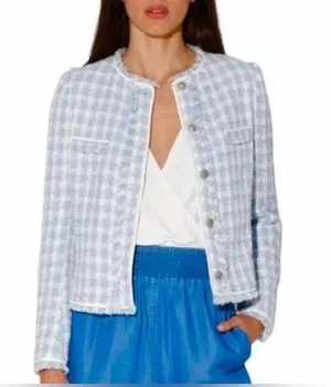 Walter Baker Callista Tweed Jacket Size Small thumbnail 1