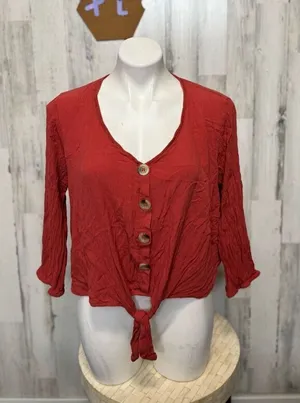 Blouse Orange Size XL thumbnail 1