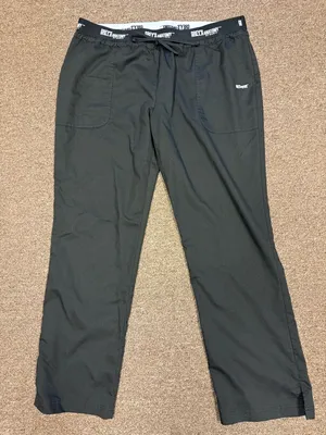 Grey’s Anatomy Active Scrub Pants • Black • XL • EUC thumbnail 2