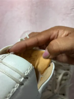 Cole Haan Women's White Leather Lace-Up Sneakers b120 thumbnail 6
