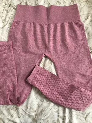 Gymshark Pink Vital Seamless Leggings thumbnail 5