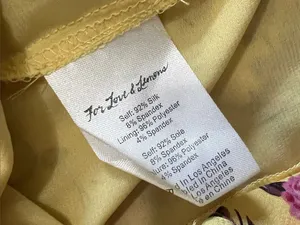 For Love & Lemons Silk Mini‎ Dress Floral Sweatheart Size XS thumbnail 10