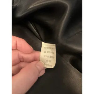 Loft Vintage Black Faux Fur Coat Double Breasted Front Women’s Classic Jacket M thumbnail 9
