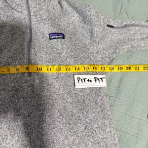 Patagonia Better Sweater Pullover Women‎ S Gray Heathered 1/4 Zip Outdoor Fleece thumbnail 8
