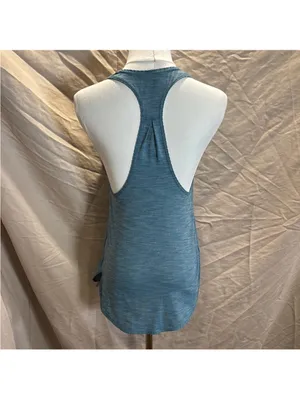 lululemon athletica Heathered Blue Scoop Neck Tank thumbnail 3