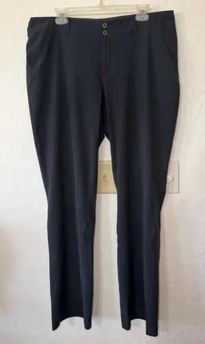 Columbia Saturday Trail Roll-Up‎ Hiking Pants Size 14 Black Omni-Shield Outdoor thumbnail 1