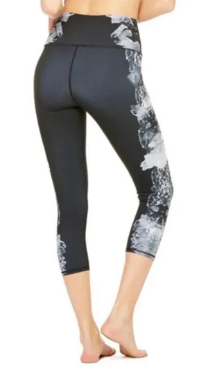 Alo Airbrush High Waist Crystal Capris thumbnail 2