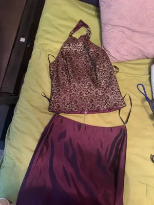 XScape Purple Formal Dress thumbnail 3