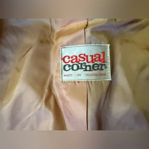 Vintage 60/70s Casual Corner tweed skirt blazer suit set, size medium thumbnail 9