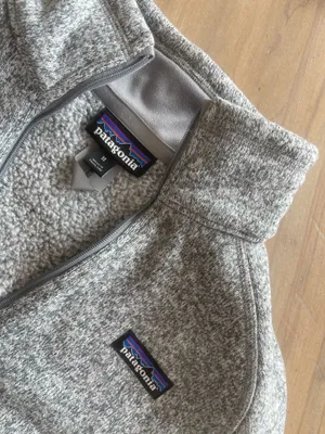 Patagonia Grey Fleece Pullover thumbnail 4