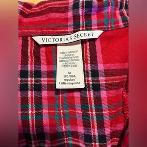NWOT Victoria’s Secret Flannel Long Pajama Set thumbnail 4