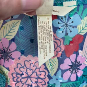 Matilda Jane Green Floral Sheer Large Kookaburra Blouse Sz.XXL thumbnail 8