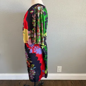 Anthropologie Ranna Gill Sabatina‎ Floral Dress Size Medium thumbnail 3