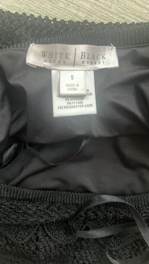 White House | Black Market Black tank top thumbnail 2