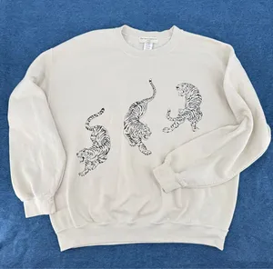 Tiger Sweatshirt ASO Kaley Cuoco Urban Outfitters Project Social T Animal Print thumbnail 1