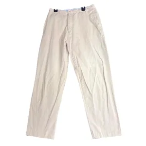 Bugle Boy Vintage Chino Pants Womens 12 Khaki Relaxed Fit Casual Classic thumbnail 2