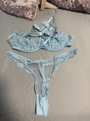 blue lingerie Size M thumbnail 1