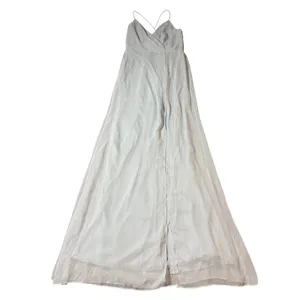 NWT Thread‎ Dessy CRISS CROSS BACK MERMAID WRAP DRESS Blue MIST SZ 6R Gown Dress thumbnail 3