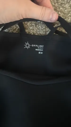 OFFLINE by Aerie Tennis Dress black thumbnail 3
