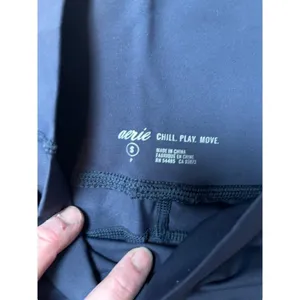 Aerie Chill Play Move High-Waisted Leggings Size S - Black Stretchy Activewear thumbnail 3