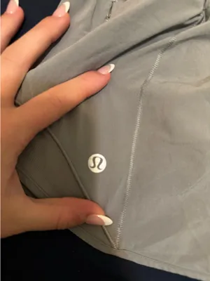 Lululemon Grey Low-Rise Hotty Hot Shorts thumbnail 7
