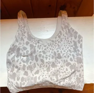 White Cheetah Lululemon Align Tank thumbnail 1