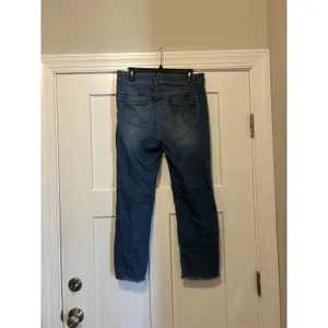 Kancan Women’s Size 15 / 31 Med Wash Distressed Estilo Jeans High Rise Tapered thumbnail 3