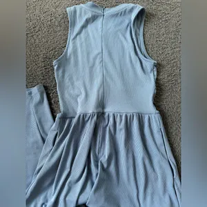 NWT Cider size small blue jumpsuit thumbnail 2