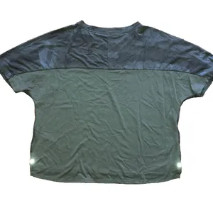 The North Face Crop Top‎ Womens M Camo Mesh Back Athletic Workout Shirt thumbnail 4