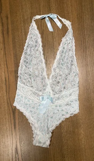 Victoria's Secret Y2K Lace Sexy Little Things Lingerie Body Suit: Size Large thumbnail 1